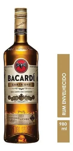 Rum Bacardí Carta Oro 980 Ml