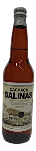 Cachaça Salinas Cristalina 600ml