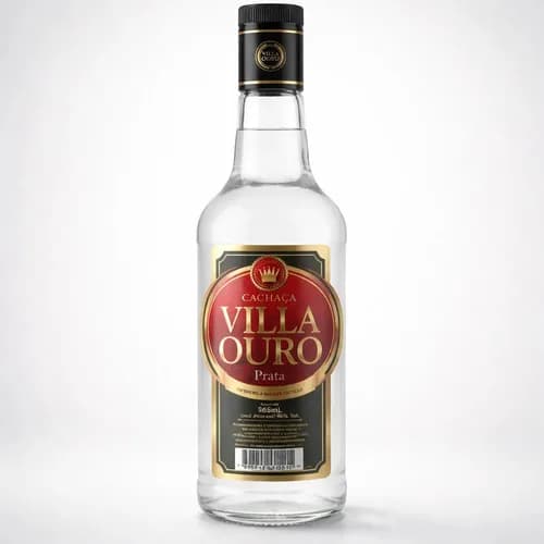 Cachaça Villa Ouro Prata 965ml