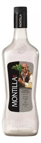 Rum Brasileiro Carta Cristal Montilla Garrafa 1l