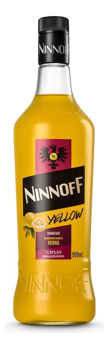Vodka Ninnoff Yellow 900 ml