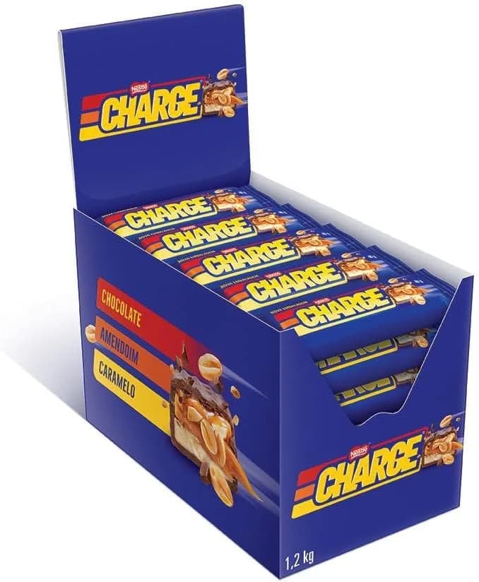 Nestlé Charge - Chocolate - 40 G - 30un - Display